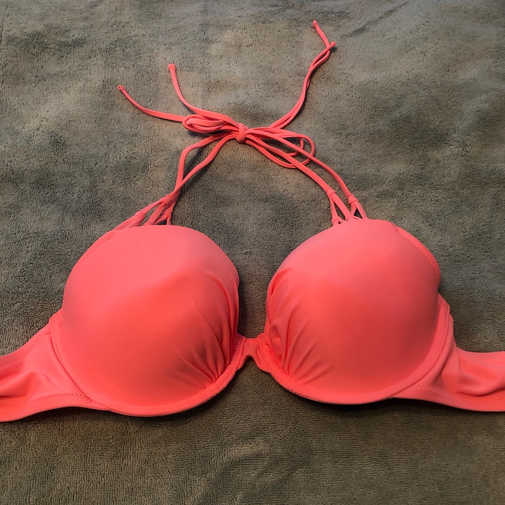 Aerie, Bikini Top, 36DD, Triangle Tie Top.